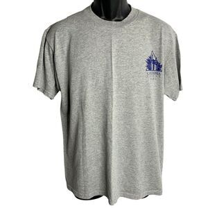Columbia College Crewneck T Shirt L Grey Short Sleeve Liberal Arts Aurora CO